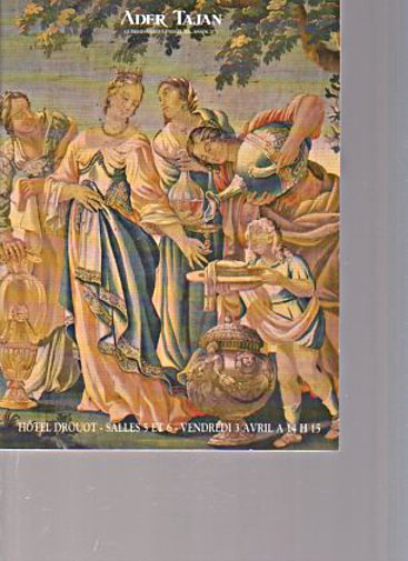Ader Tajan April 1992 18th & 19th C French Furniture (Digital only)