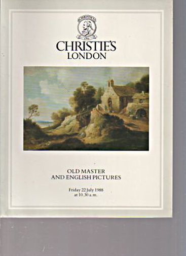 Christies 1988 Old Master & English Pictures