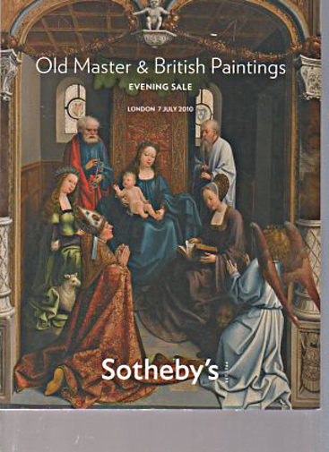 Sothebys July 2010 Old Master & British Paintings