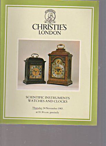 Christies 1983 Scientific Instruments, Watches & Clocks Christies 1983 Scientific Instruments, Watches & Clocks