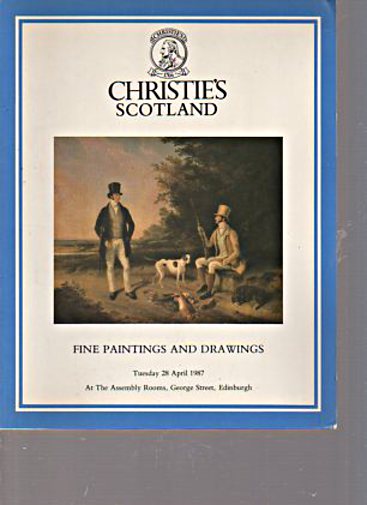 Christies April 1987 Fine Paintings and Drawings (Digital only)