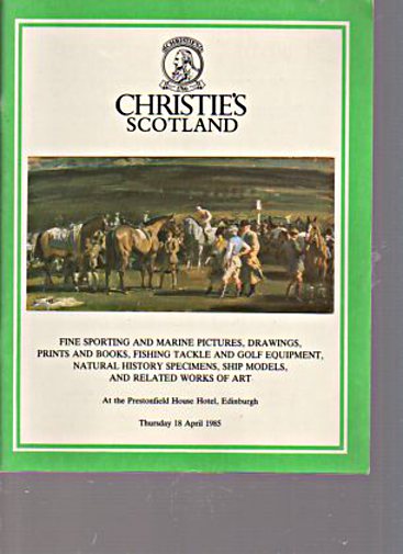 Christies 1985 Sporting & Marine Pictures, Fishing Tackle