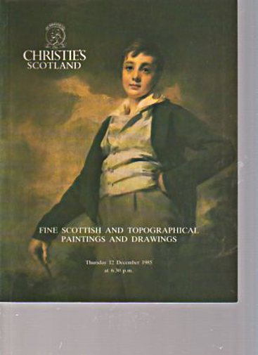 Christies 1985 Fine Scottish Paintings & Drawings