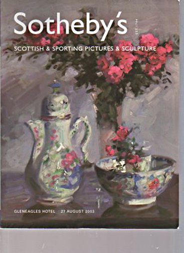 Sothebys 2003 Scottish & Sporting Pictures & Sculpture