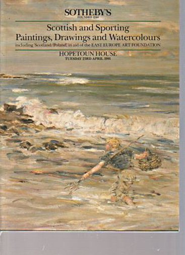 Sothebys 1991 Scottish & Sporting Paintings, Drawings