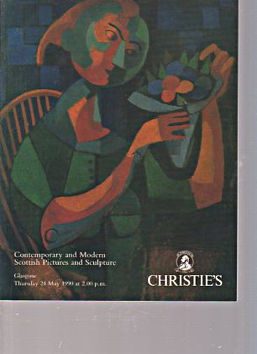 Christies 1990 Contemporary & Modern Scottish Pictures