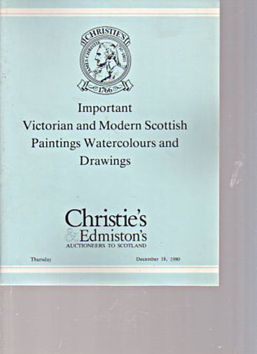 Christies 1980 Important Victorian & Scottish Paintings