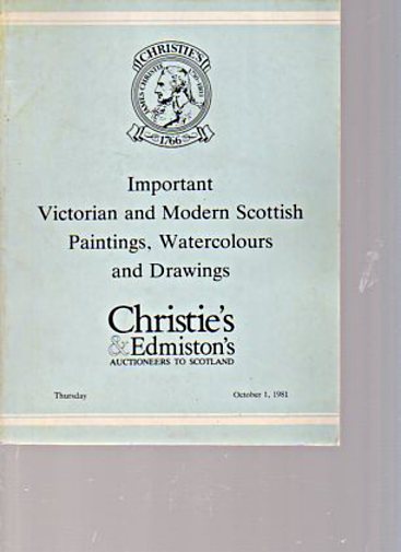 Christies 1981 Important Victorian & Scottish Paintings