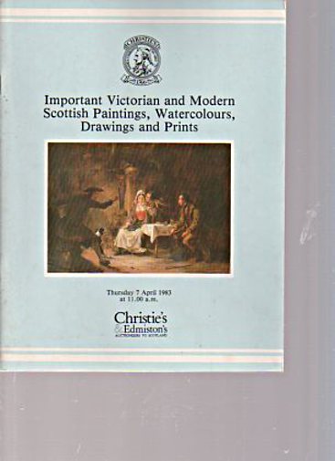 Christies 1983 Important Victorian & Scottish Paintings - Click Image to Close