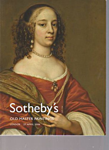 Sothebys April 2006 Old Master Paintings - Click Image to Close