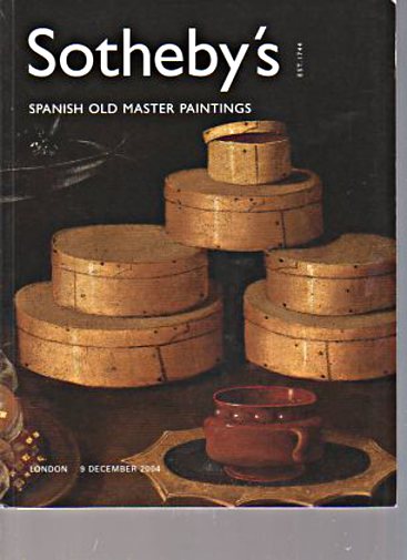 Sothebys 2004 Spanish Old Master Paintings