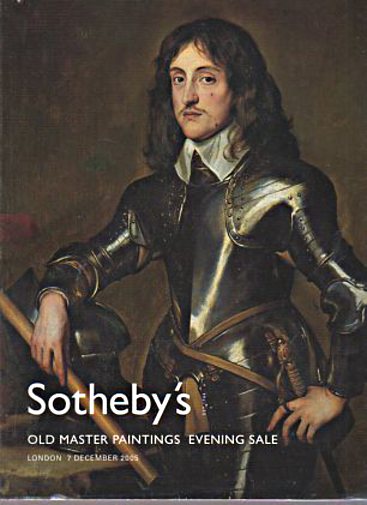 Sothebys December 2005 Old Master Paintings