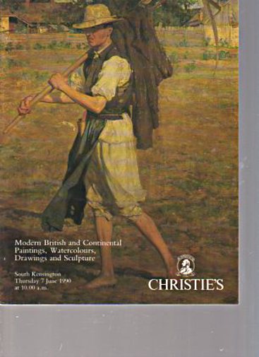 Christies June 1990 Modern British & Continental Paintings