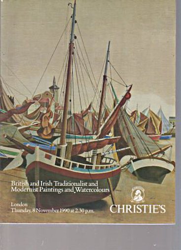 Christies 1990 British & Irish Traditionalist & Modern Paintings
