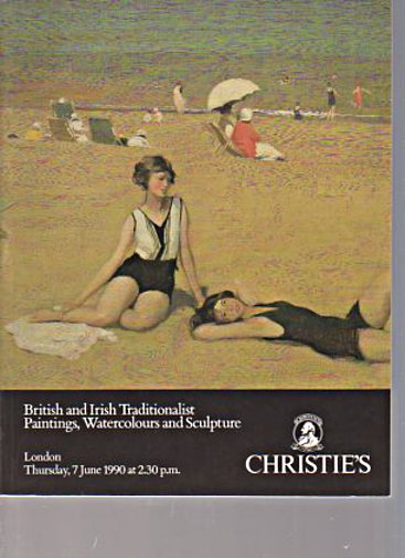 Christies June 1990 British & Irish Traditionalist Paintings