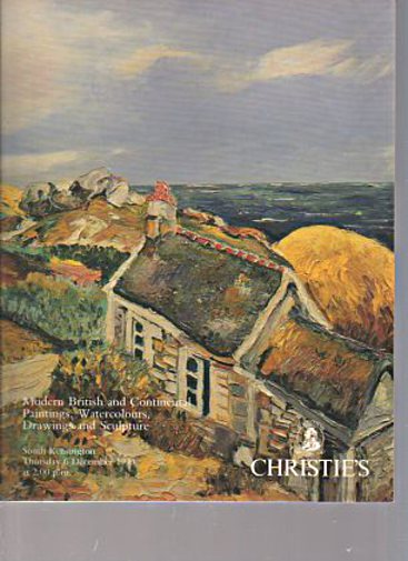 Christies December 1990 Modern British & Continental Paintings
