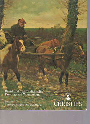 Christies 1990 British & Irish Traditionalist Paintings