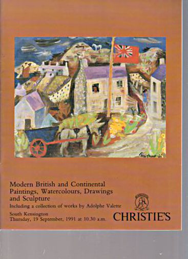 Christies 1991 Modern British & Continental Paintings