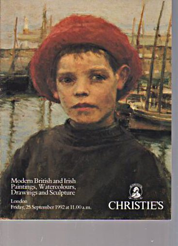 Christies September 1992 Modern British & Irish Paintings