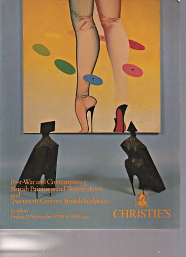 Christies 1990 Post War & Contemporary British Paintings