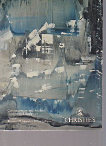 Christies 1990 Contemporary & Modern Pictures and Sculpture - Click Image to Close