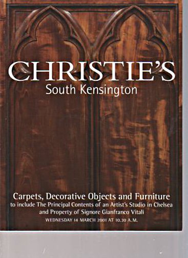 Christies 2001 Carpets, Decorative Objects, Furniture