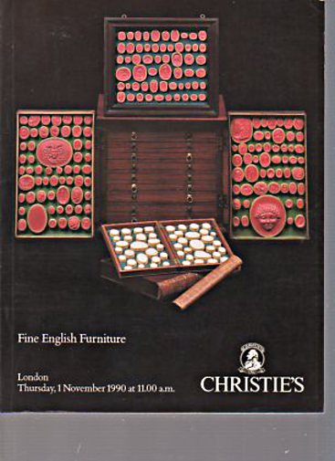 Christies November 1990 Fine English Furniture