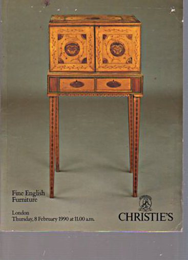 Christies February 1990 Fine English Furniture