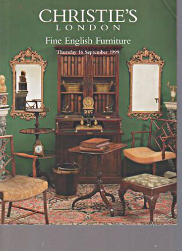 Christies September 1999 Fine English Furniture