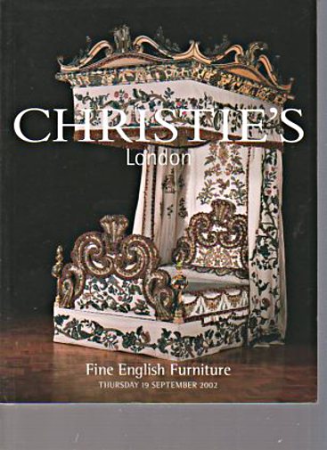 Christies 2002 Fine English Furniture