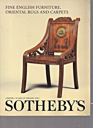 Sothebys 2001 Fine English Furniture, Oriental Rugs