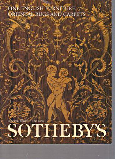 Sothebys June 2000 Fine English Furniture, Oriental Rugs - Click Image to Close