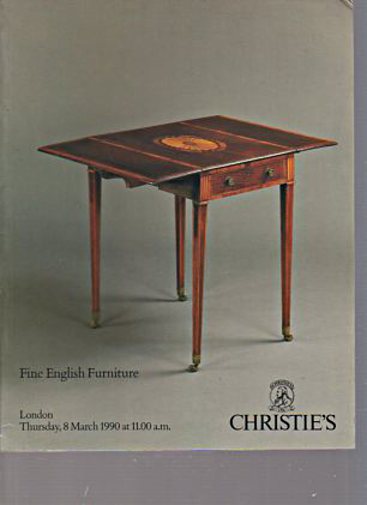 Christies 1990 Fine English Furniture