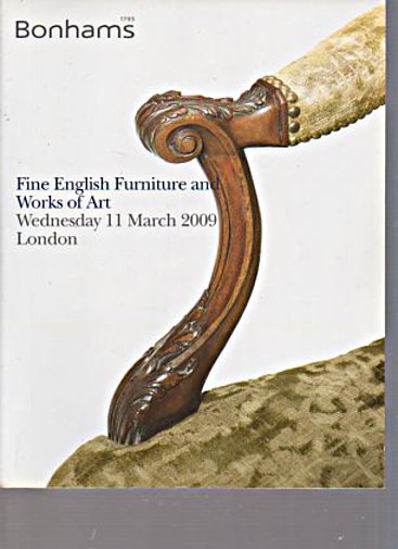 Bonhams March 2009 Fine English Furniture & Works of Art