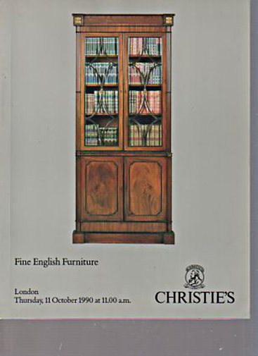Christies October 1990 Fine English Furniture