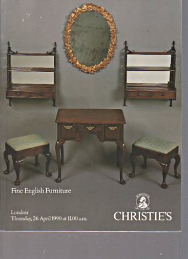 Christies April 1990 Fine English Furniture