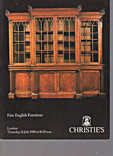 Christies July 1990 Fine English Furniture