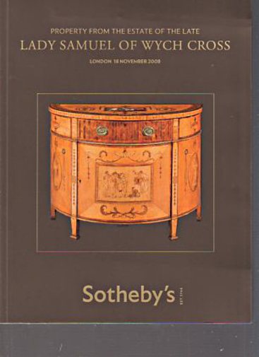 Sothebys 2008 Property of Lady Samuel of Wych Cross