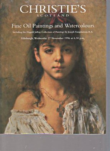 Christies 1996 Oil Paintings, Watercolours by Farquharson