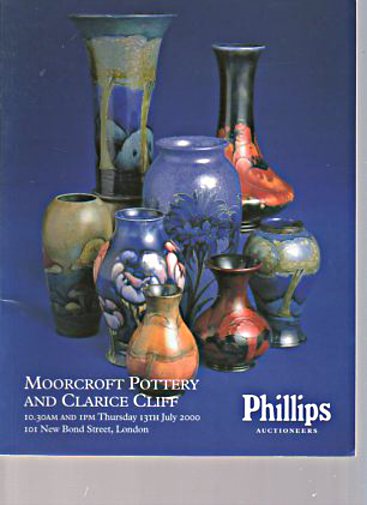 Phillips July 2000 Moorcroft Pottery & Clarice Cliff (Digital only)