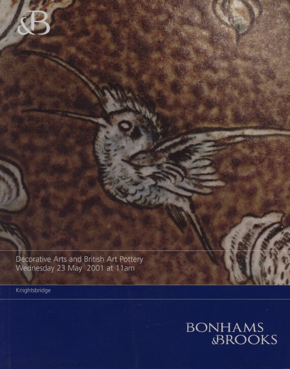 Bonhams & Brooks 2001 Decorative Arts, Brittish Art Pottery - Click Image to Close