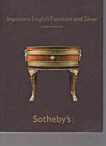 Sothebys 2008 Important English Furniture & Silver