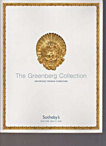 Sothebys 2004 Greenberg Collection French Furniture