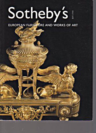 Sothebys May 2001 European Furniture & Works of Art - Click Image to Close