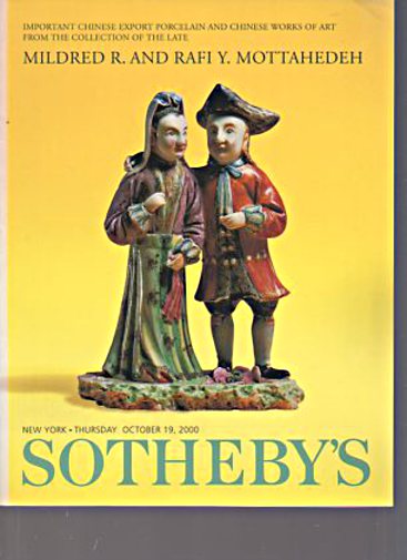 Sothebys 2000 Mottahedeh Collection Chinese Export Porcelain (Digital only)