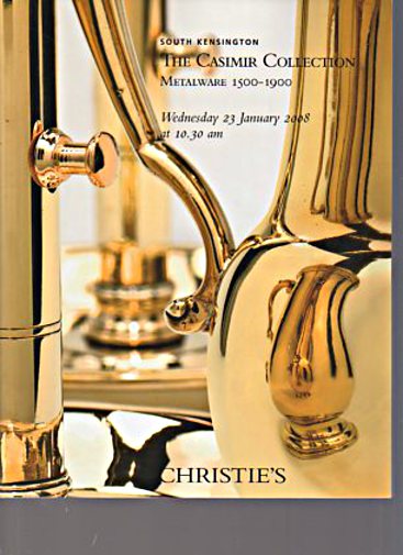 Christies 2008 The Casimir Collection Metalware