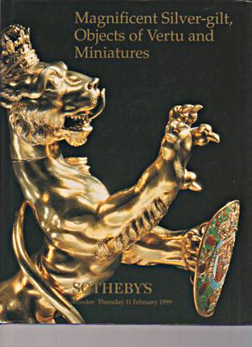 Sothebys 1999 Magnificent Silver-Gilt, Vertu, Miniatures