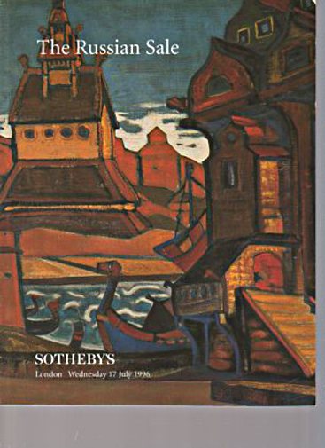 Sothebys 1996 The Russian Sale