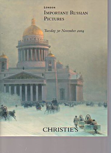 Christies 2004 Important Russian Pictures