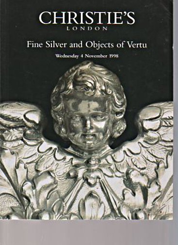 Christies 1998 Fine Silver and Objects of Vertu